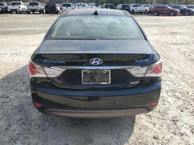 KMHEC4A48FA127535 - 2015 HYUNDAI SONATA HYBRID BLACK photo 6