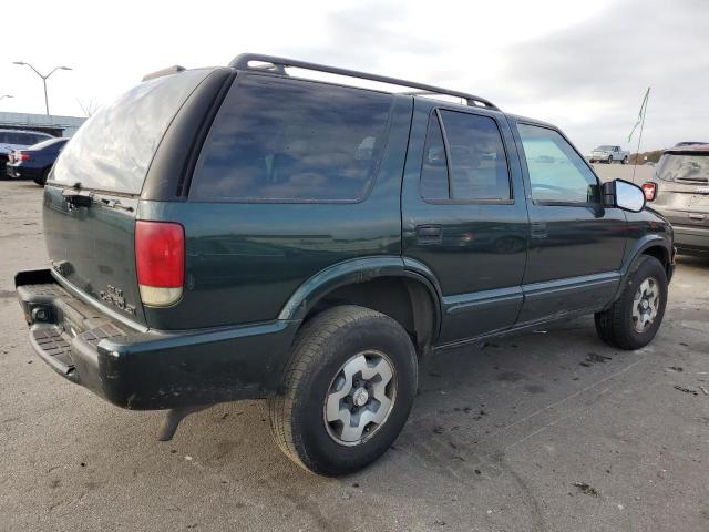 1GNDT13W02K104873 - 2002 CHEVROLET BLAZER GREEN photo 3