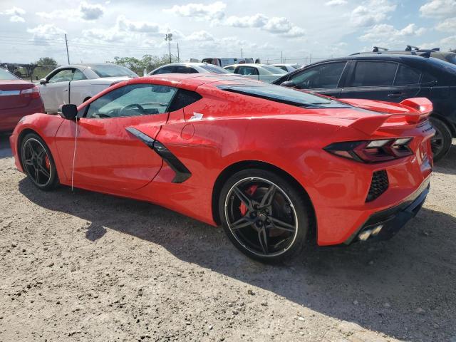 1G1Y62D41L5115717 - 2020 CHEVROLET CORVETTE STINGRAY 1LT RED photo 2