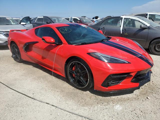 1G1Y62D41L5115717 - 2020 CHEVROLET CORVETTE STINGRAY 1LT RED photo 4