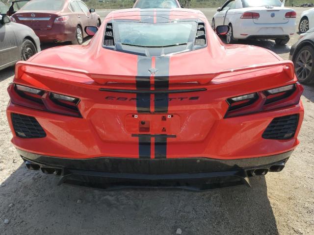 1G1Y62D41L5115717 - 2020 CHEVROLET CORVETTE STINGRAY 1LT RED photo 6