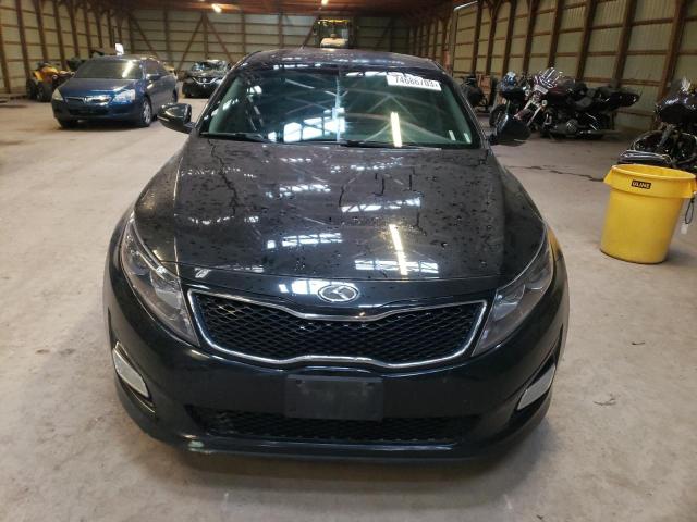 KNAGN4A73F5657029 - 2015 KIA OPTIMA EX BLACK photo 5