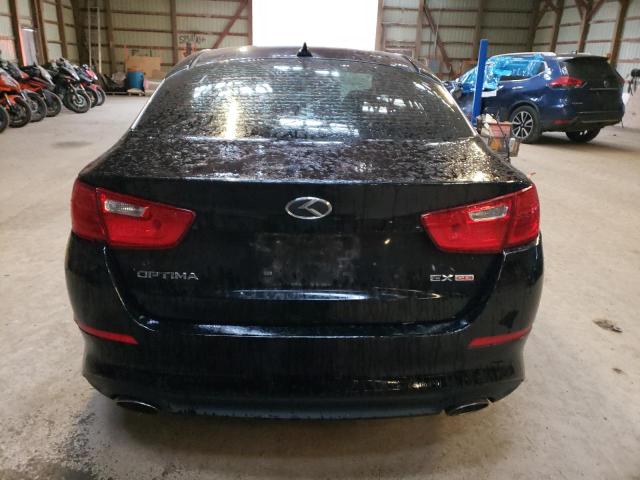 KNAGN4A73F5657029 - 2015 KIA OPTIMA EX BLACK photo 6