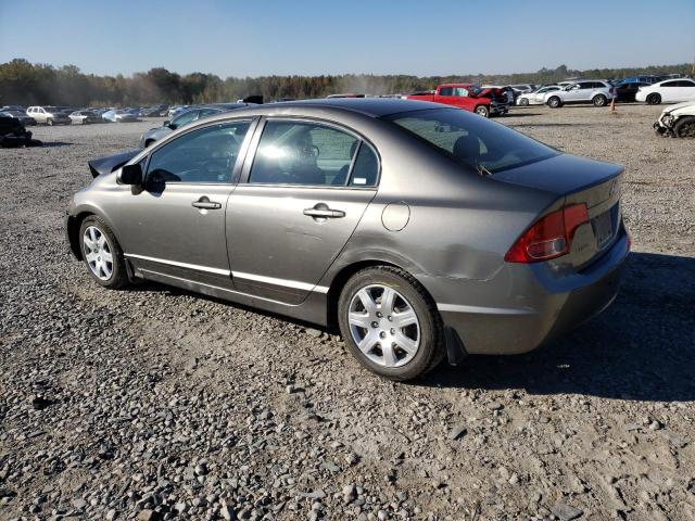 1HGFA16508L071663 - 2008 HONDA CIVIC LX GRAY photo 2