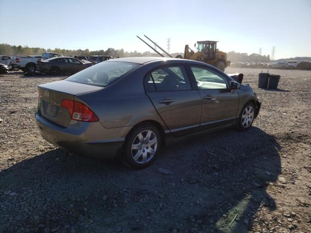 1HGFA16508L071663 - 2008 HONDA CIVIC LX GRAY photo 3