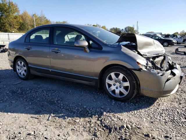 1HGFA16508L071663 - 2008 HONDA CIVIC LX GRAY photo 4