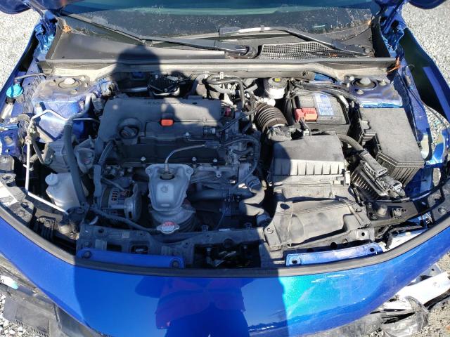 2HGFE2F35NH118980 - 2022 HONDA CIVIC EX BLUE photo 11