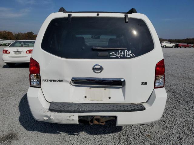 5N1AR18W76C625524 - 2006 NISSAN PATHFINDER LE WHITE photo 6