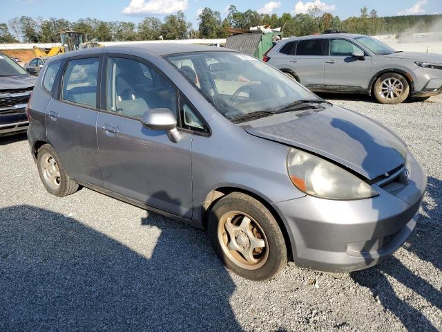 JHMGD374X7S065643 - 2007 HONDA FIT Argent photo 4