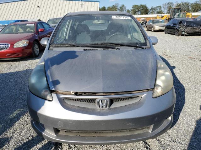 JHMGD374X7S065643 - 2007 HONDA FIT Argent photo 5