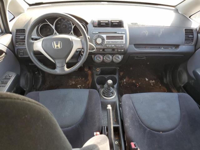 JHMGD374X7S065643 - 2007 HONDA FIT Argent photo 8