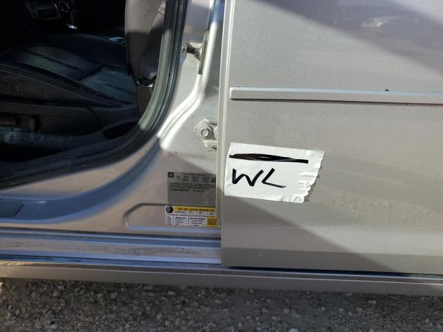 1G1ZE5E17BF281052 - 2011 CHEVROLET MALIBU LTZ ვერცხლისფერი ფოტო 12