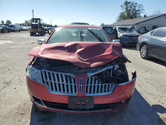 3LNHL2GC2AR752026 - 2010 LINCOLN MKZ RED photo 5