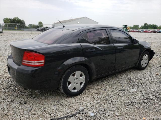 1B3LC46K18N612941 - 2008 DODGE AVENGER SE BLACK photo 3