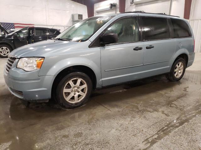 2A8HR44H78R623867 - 2008 CHRYSLER TOWN & COU LX BLUE photo 1