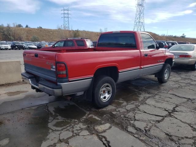 1B7HF16Z1SS218291 - 1995 DODGE RAM 1500 RED photo 3