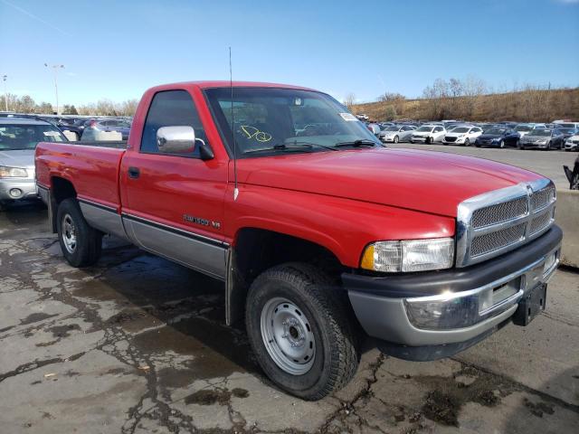 1B7HF16Z1SS218291 - 1995 DODGE RAM 1500 RED photo 4