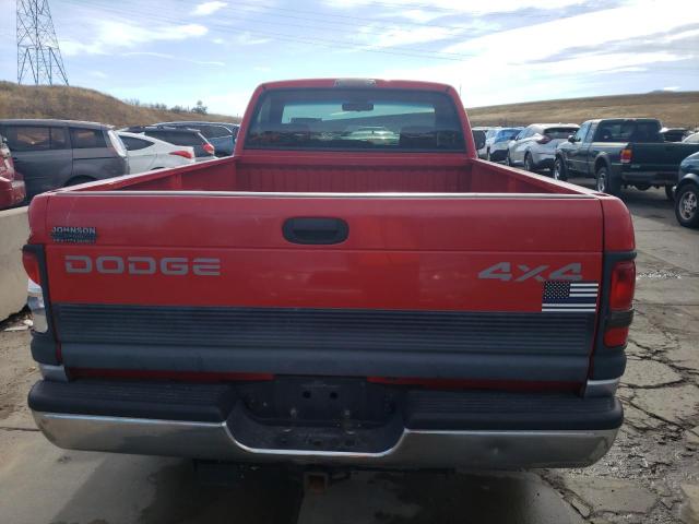 1B7HF16Z1SS218291 - 1995 DODGE RAM 1500 RED photo 6