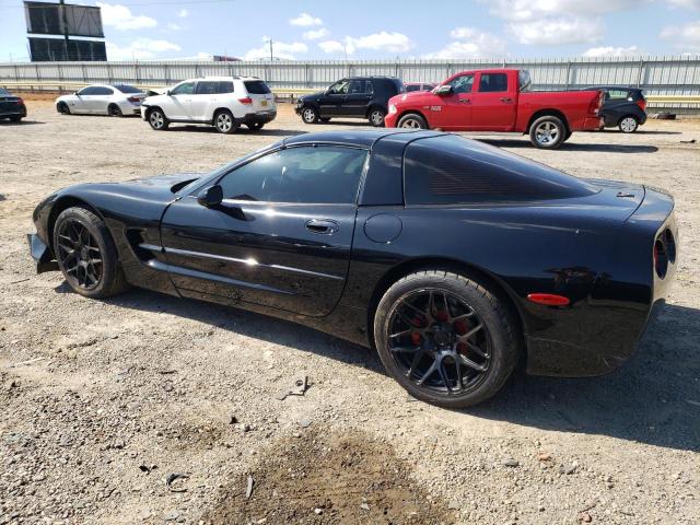 1G1YY22G425127253 - 2002 CHEVROLET CORVETTE BLACK photo 2