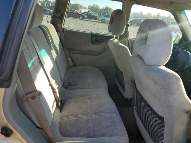 JF1SF655X1H750948 - 2001 SUBARU FORESTER S GOLD photo 10