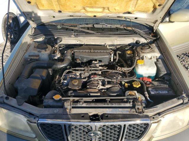 JF1SF655X1H750948 - 2001 SUBARU FORESTER S GOLD photo 11