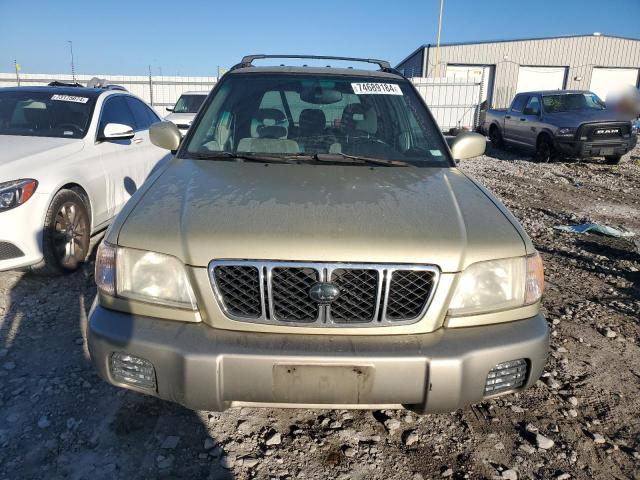 JF1SF655X1H750948 - 2001 SUBARU FORESTER S GOLD photo 5