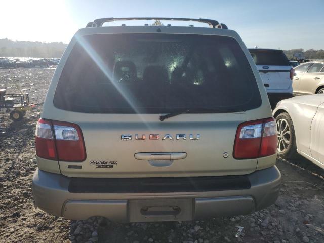 JF1SF655X1H750948 - 2001 SUBARU FORESTER S GOLD photo 6