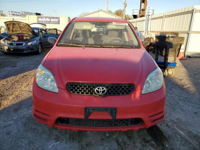 2T1LR32E73C107327 - 2003 TOYOTA COROLLA MA BASE RED photo 5