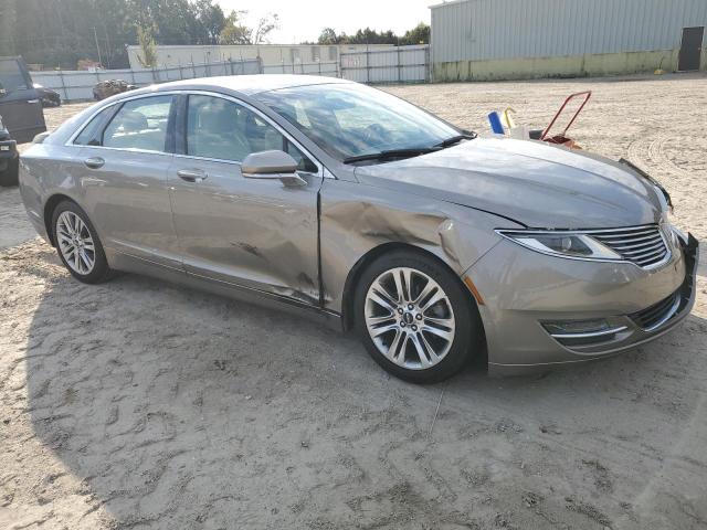 3LN6L2LU8FR604489 - 2015 LINCOLN MKZ HYBRID SILVER photo 4