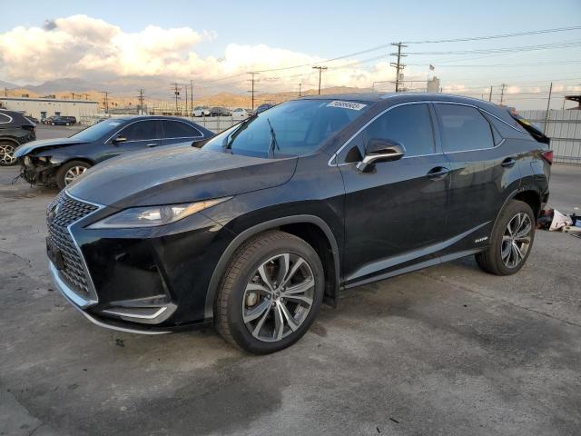 2T2HGMDA9NC090198 - 2022 LEXUS RX 450H BLACK photo 1