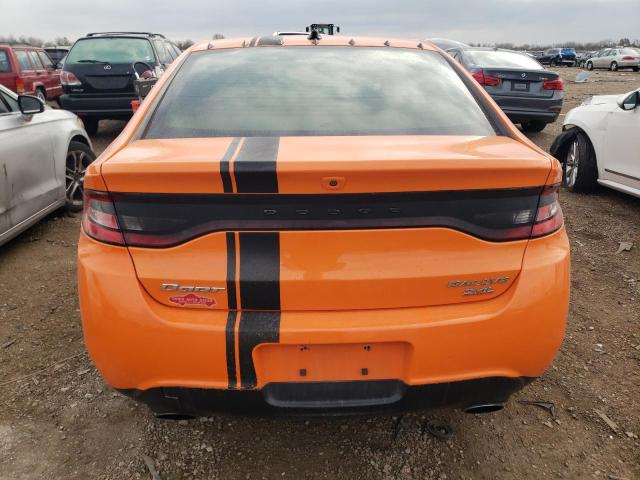 1C3CDFBB2ED861347 - 2014 DODGE DART SXT ORANGE photo 6