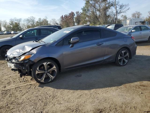 2HGFG4A55FH705194 - 2015 HONDA CIVIC SI GRAY photo 1