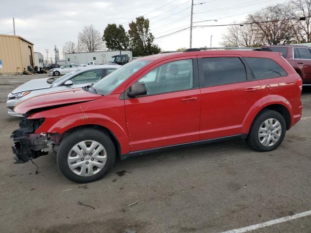 3C4PDCAB5JT427246 - 2018 DODGE JOURNEY SE RED photo 1