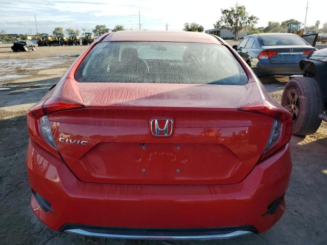 2HGFC2F69KH542805 - 2019 HONDA CIVIC LX RED photo 6