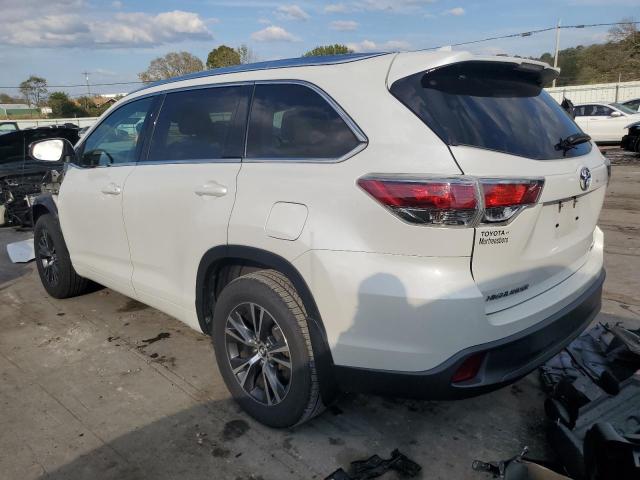 5TDJKRFH8GS321257 - 2016 TOYOTA HIGHLANDER XLE 白色 照片 2