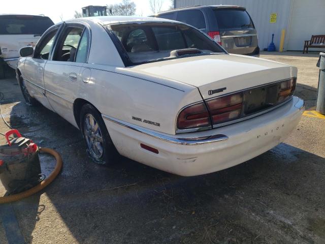 1G4CW54K614243077 - 2001 BUICK PARK AVENU WHITE photo 2