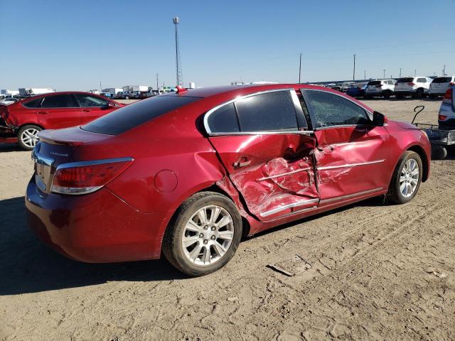 1G4GD5ER2CF300997 - 2012 BUICK LACROSSE PREMIUM RED photo 3