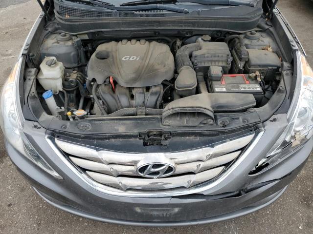 5NPEC4AC0CH388853 - 2012 HYUNDAI SONATA SE GRAY photo 11