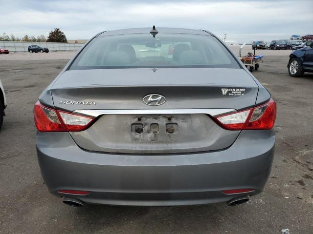 5NPEC4AC0CH388853 - 2012 HYUNDAI SONATA SE GRAY photo 6