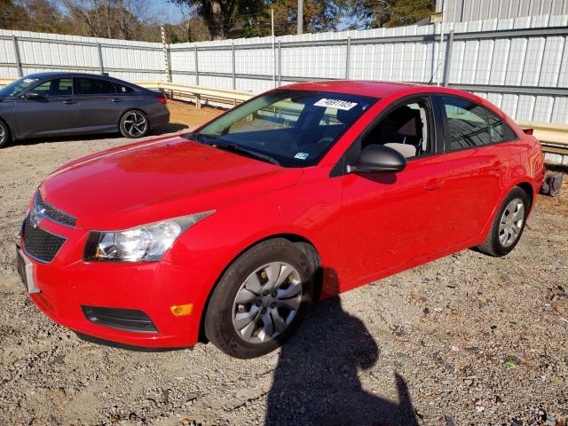 1G1PB5SH0E7340149 - 2014 CHEVROLET CRUZE LS RED photo 1