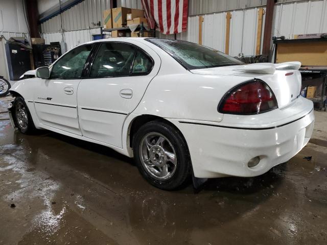 1G2NW52E02M610409 - 2002 PONTIAC GRAND AM GT WHITE photo 2