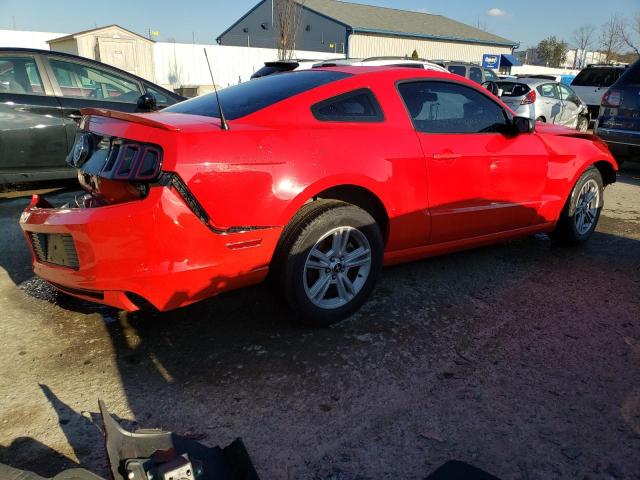 1ZVBP8AM7E5258740 - 2014 FORD MUSTANG RED photo 3