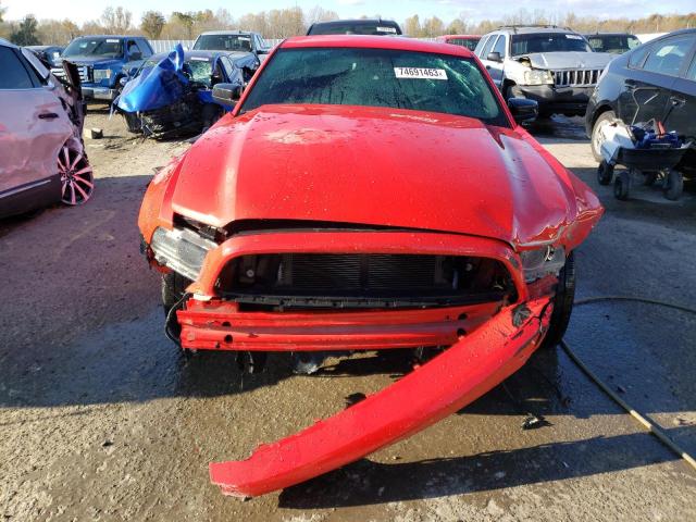 1ZVBP8AM7E5258740 - 2014 FORD MUSTANG RED photo 5
