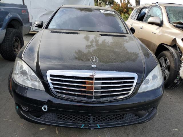 WDDNG71X47A150726 - 2007 MERCEDES-BENZ S 550 BLACK photo 5