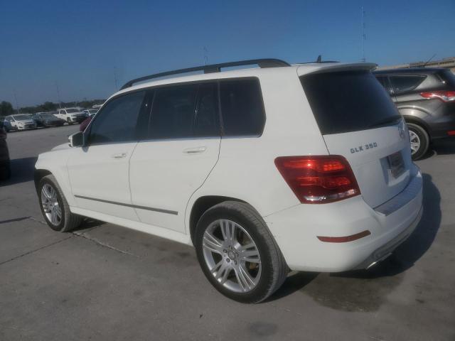 WDCGG5HB4DF999295 - 2013 MERCEDES-BENZ GLK 350 WHITE photo 2