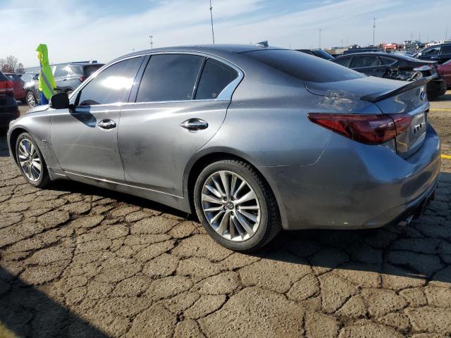 JN1EV7AR8KM558268 - 2019 INFINITI Q50 LUXE CHARCOAL photo 2