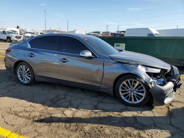 JN1EV7AR8KM558268 - 2019 INFINITI Q50 LUXE CHARCOAL photo 4