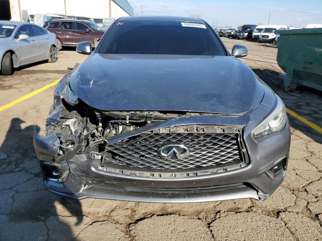 JN1EV7AR8KM558268 - 2019 INFINITI Q50 LUXE CHARCOAL photo 5