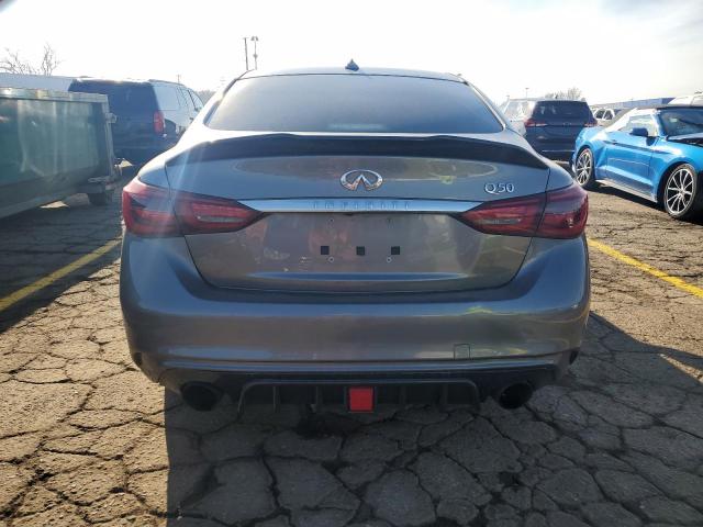 JN1EV7AR8KM558268 - 2019 INFINITI Q50 LUXE CHARCOAL photo 6