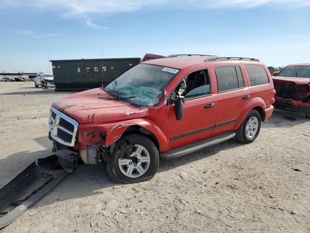 1D4HB48N46F151680 - 2006 DODGE DURANGO SLT RED photo 1